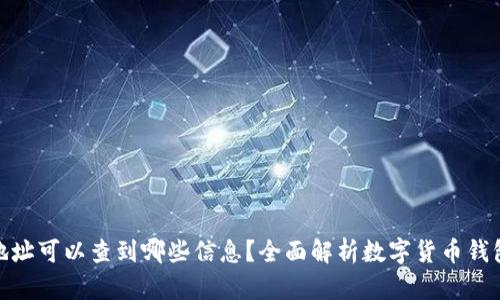 通过钱包地址可以查到哪些信息?全面解析数字货币钱包的透明性